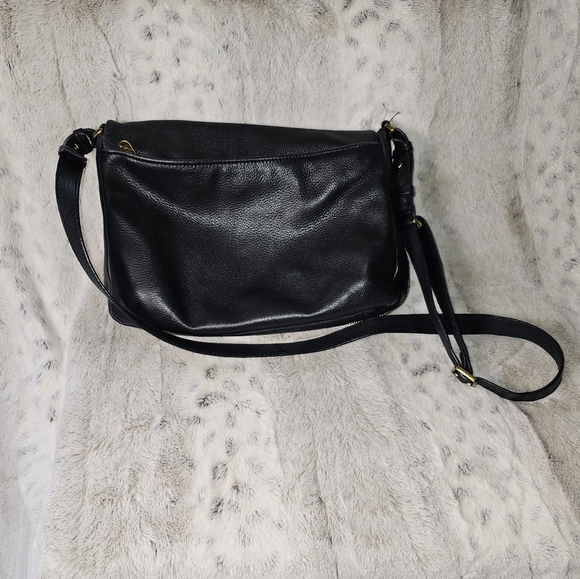 Fossil Pebbled Leather Crossbody/Shoulder Bag - Picture 3 of 9
